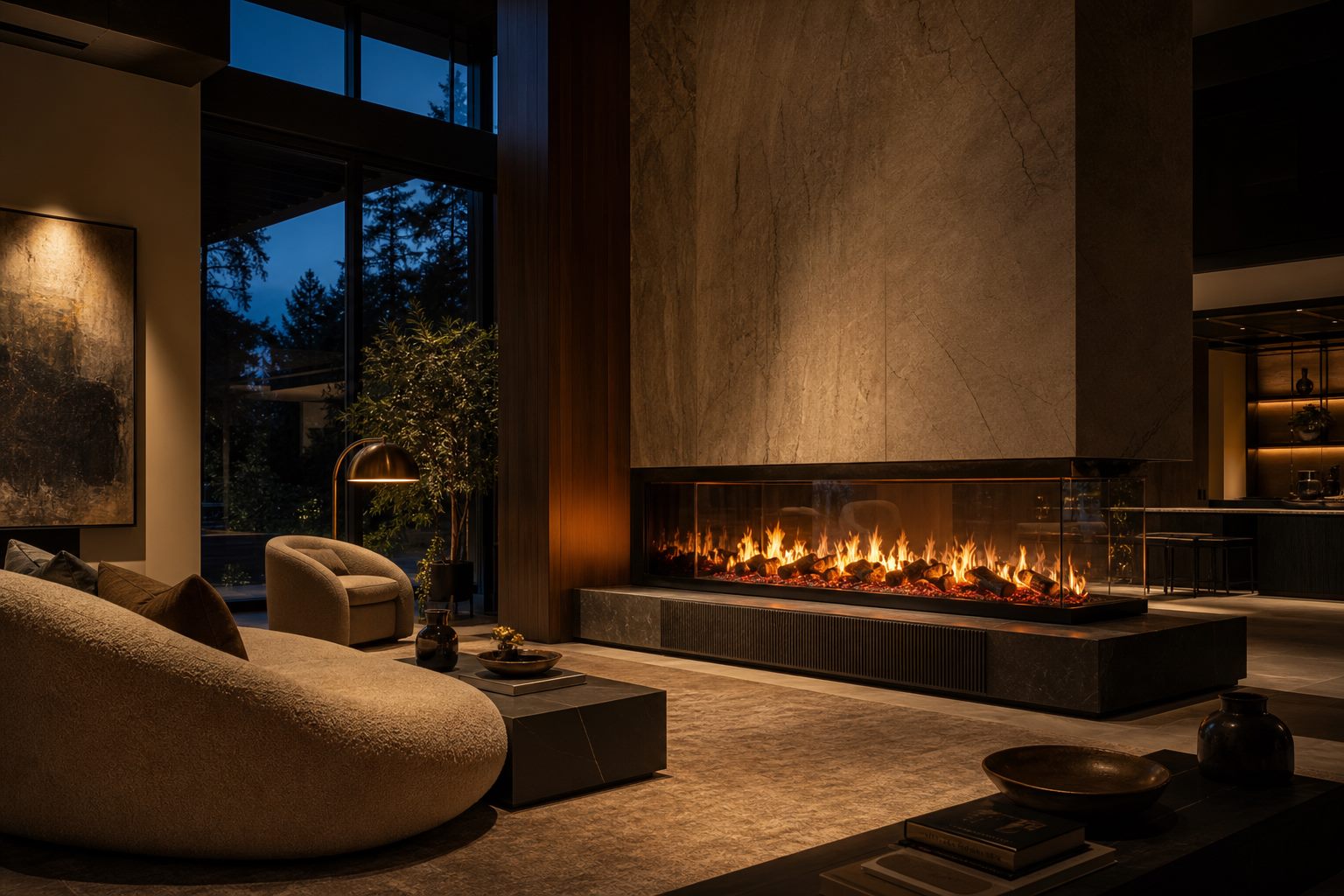 EMBERHOF in a luxury living room
